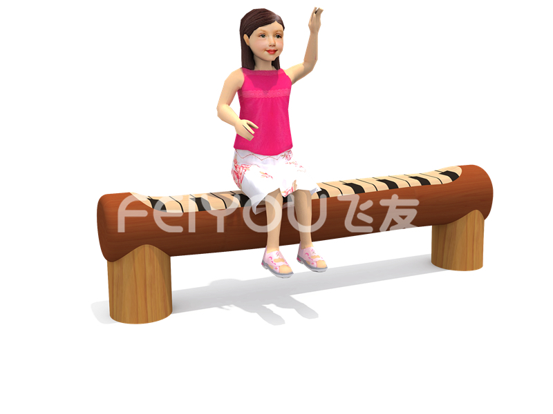 FY286-09鋼琴長(zhǎng)凳-戶外大型木質(zhì)游樂設(shè)備